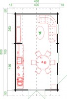 садовый домик 203